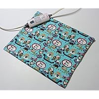 Replacement Cover for 12&rdquo; x 15&rdquo; Heating Pad ~ Heating Pad Cover ~ Cover Only ~ Pet Spa Day Print