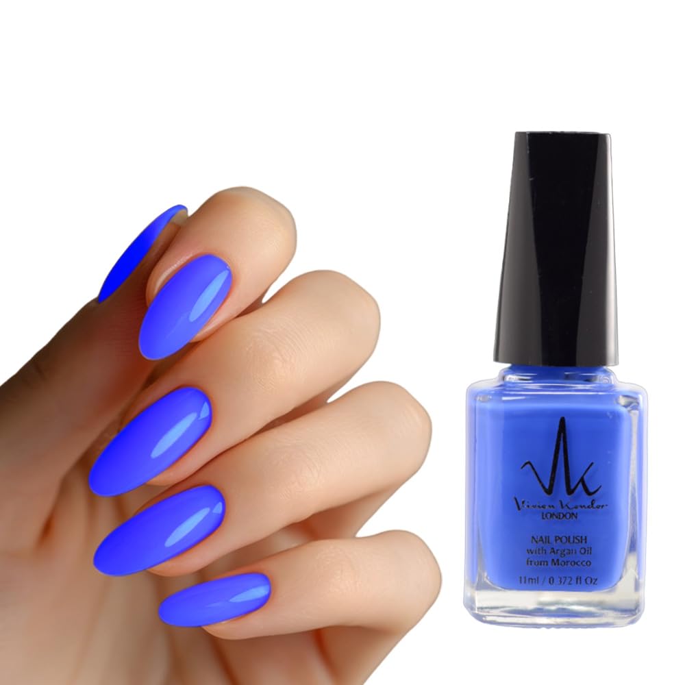 Vivien Kondor Vegan Friendly Argan Care Nail Polish (Marine Blue)