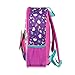 Hello Kitty Rainbow Glitter Pink Bow Pocket Backpack for Girls