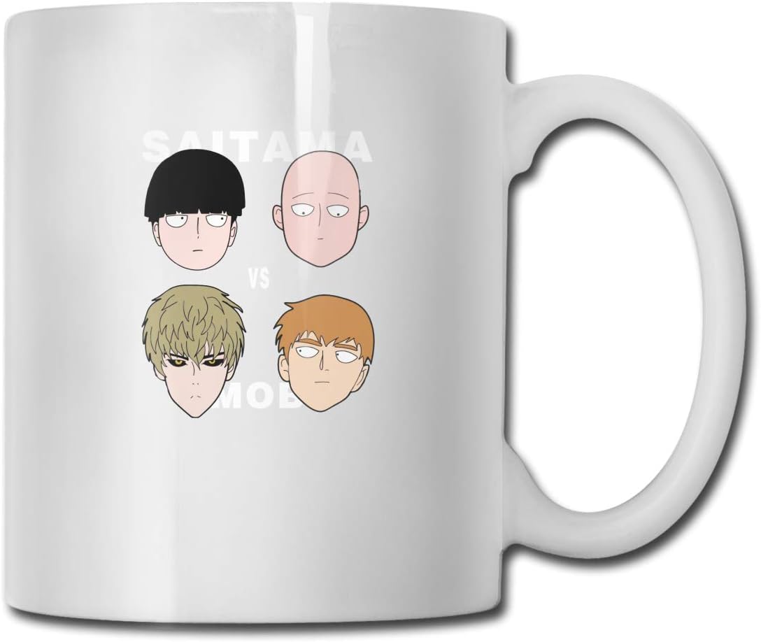 Goredi Mob Psycho 100 VS Saitama 11 Oz Tea Cup Coffee Mugs