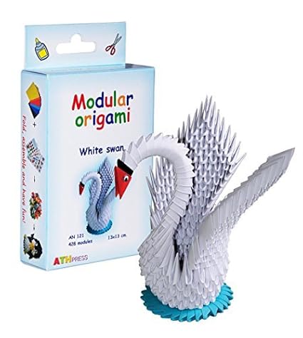 Amazoncom Modular Origami 428 Piece Small Swan Paper Set
