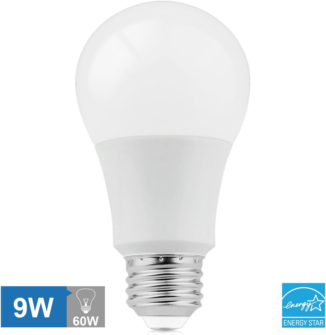 Vanlite Ampoule LED 60 W E27 5000 Kelvin Blanc froid 9 W 800LM non