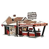 Department 56 Original Snow Village Harley Big Tin Drive-In Light House, 5.12
