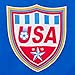 USA SOCCER BLANKET WORLD CUP JERSEY STYLE LARGE PLUSH