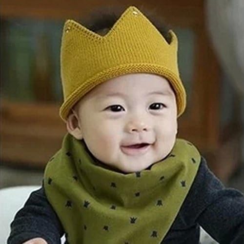 ODOD Baby Bandana Drool Bibs with Snaps for Girls Absorbent Cotton Cute Baby Gift