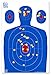 Big Dawg Targets 50 Pack - 12 X 18 Inch Blue Silhouette Reactive Splatter Target