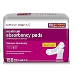 Simply Right Maximum Absorbency Pads - Long - 156 ct.