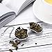 Senbowe 3 Pack Stainless Steel Tea Infuser Tea Strainer, Tea Infuser Threaded Connection 18/8 Stainless Steel with Extended Chain Hook to Brew Loose Leaf Tea& Herbal Teas- Great Gift for Tea Lovers