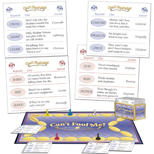 Can't Fool Me Board Game, A BrainTeasing Game Where Players Race to