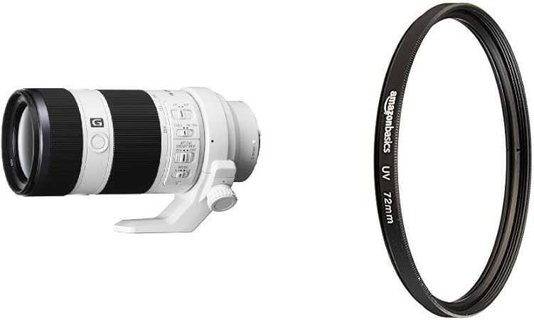 Amazon Com Sony Fe 70 0mm F4 G Oss Interchangeable Lens And Amazonbasics Uv Protection Lens Filter 72 Mm Camera Photo Amazon Com Sony Fe 70 0mm F4 G Oss Interchangeable Lens And Amazonbasics Uv Protection Lens Filter 72 Mm Camera Photo
