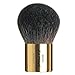 da Vinci Cosmetics Series 96001 Kabuki Powder Brush, Round Natural Hair with Gold Freestanding Handle, Leather Case, 1.06 Ounce