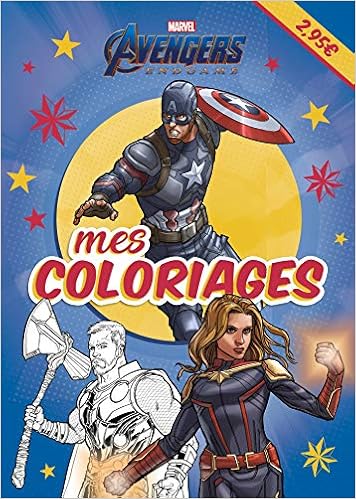 Avengers Endgame Mes Coloriages Marvel Mes Coloriages 1 French Edition 9782017075929 Amazon Com Books
