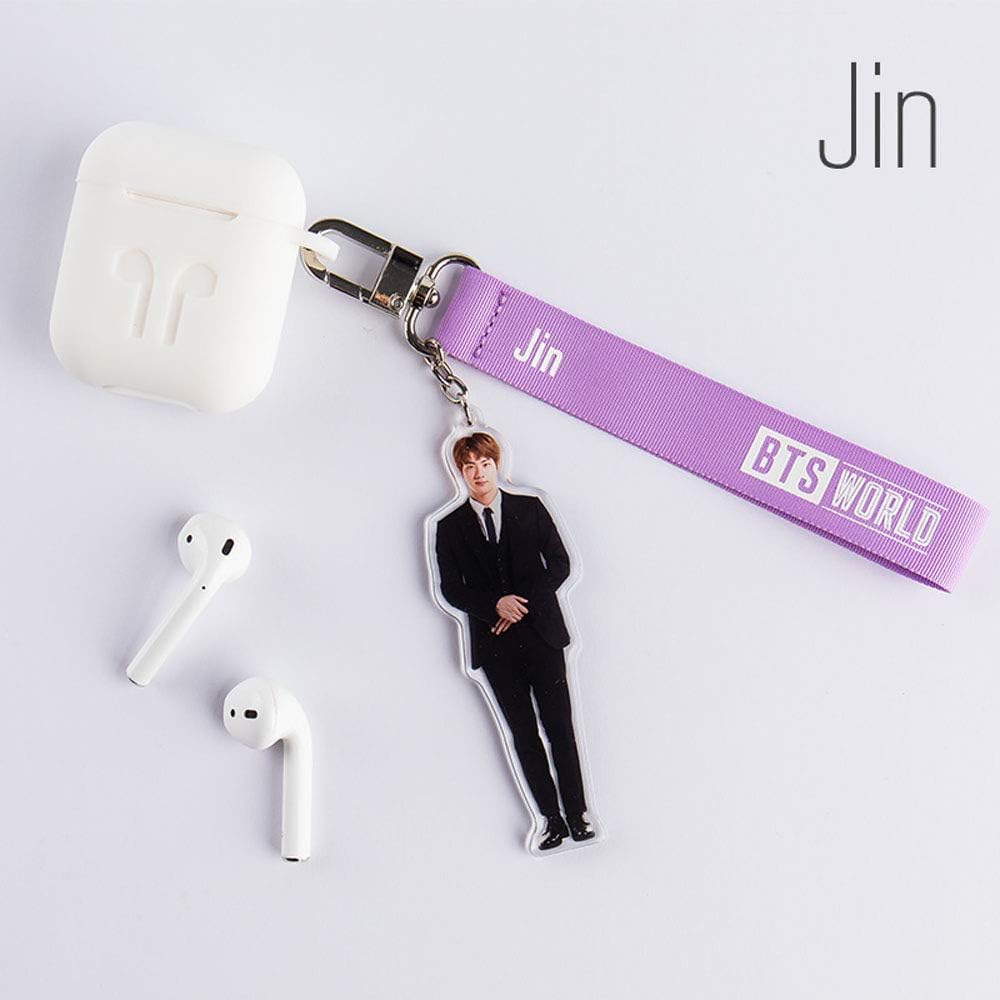 Netmarvel BTS World Official Strap Keyring + Idolpark Gift