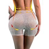 FLORATA Women's Seamless Butt Hip Enhancer Jacquard Shapewear Hip Butt Padded Panty