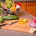  100% Organic Bamboo Cutting Board: Strong, Beautiful Two-toned 18x12 Grooved Wooden Great For Cutting, Chopping, Prepping and Serving. Comes Pre-Oiled. Cleans Easily. Eco-Friendly. Won't Dull Knives.