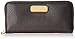 Marc by Marc Jacobs New Q Slim Zip Around Wallet, Black, One Size