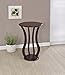Coaster 900934 Round Plant Stand with Curved Legs, Cappuccino