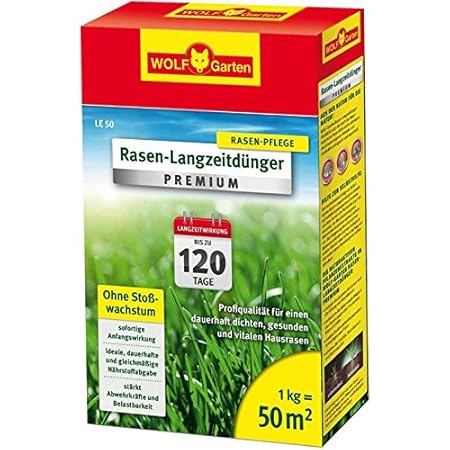 WOLF-Garten - Rasen-Langzeitdünger »Premium« 120 Tage LE 50; 3830010