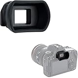 Kiwifotos Long Soft Viewfinder Eyecup Eyepiece for Canon EOS 90D 80D 70D 60D 77D 6D Mark II 5D Mark II Rebel T7 T6 T5 T100 T8