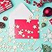 Nuanchu 400 Pieces Mini Wooden Stars Slices Mixed Size Embellishments Wooden Star Shape Tags for Christmas Wedding Party DIY Crafts Table Scatter Decoration