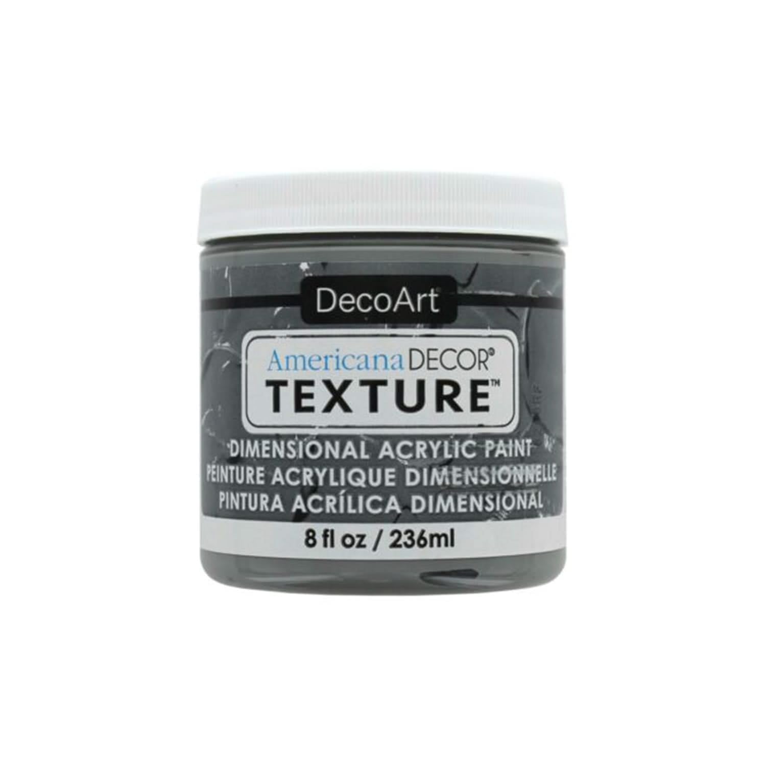 Deco Art Americana Decor Text Grey, One Size