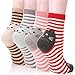DEARMY Cat Socks for Women/Gifts for Women and Teenage Girls/Fun Design Socks/Best Christmas Gifts (Womens Shoes Size 5-9, Beige, Gray, Sky,Black)