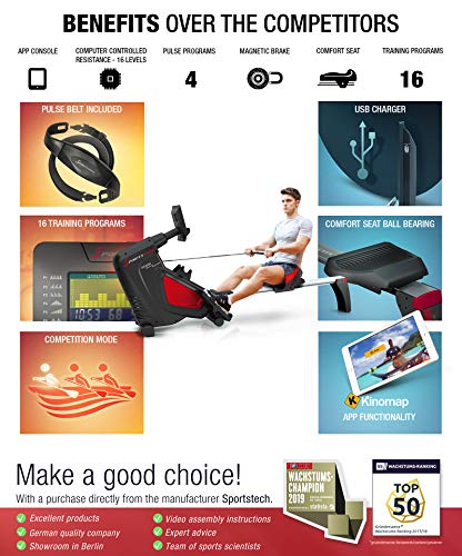 sportstech rsx500 rowing machine