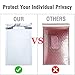 Fuxury Bubble Mailer, 6x10 Inch Bubble Mailers 25 Pack, Self-Seal Adhesive Padded Envelopes, Water Resistant Mailers, Shipping Envelopes for Packaging, Small Business, Mailing,Bulk White#0