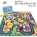 Exercise N Play Mini Construction Vehicle Play Set with a Kid Play Car Map (28” x 31”), Engineering Vehicle Toy Play Cars for Kids, Boys or Girls