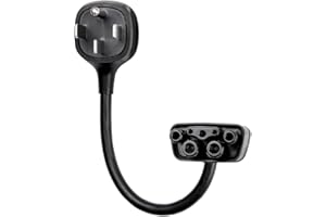 LENZ NEMA 14-50 Adapter: Compatible ONLY with Tesla Mobile Charger Gen 2 & 3, This Adapter Plugs into Your 240V 14-50 Outlet at 32 Amps (Verify Before Purchase) – 16-Inch Length
