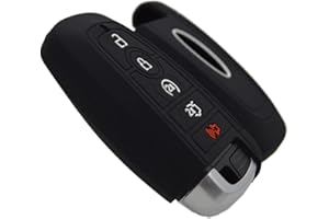 ZORRATIN Silicone Key Fob Cover for Ford F150 Mustang Explorer Expedition Escape Edge Bronco Transit Maverick Lincoln Aviator Corsair