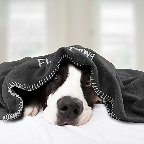 Floppy Dawg Gel Memory Foam Dog Bed and Crate Cover Blanket Bundle, Removable Cover, Waterproof Liner, Fits 42 Inch Crates. Slate Gray Suede and Fleece with White Sherpa Top. - Thumbnail 7