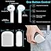 Wireless Earbuds Bluetooth Earphone, Sweatproof Sport Earbuds with Microphone Function Headphones, Compatible for System Applicable Support All Android Smartphones [White]thumb 3