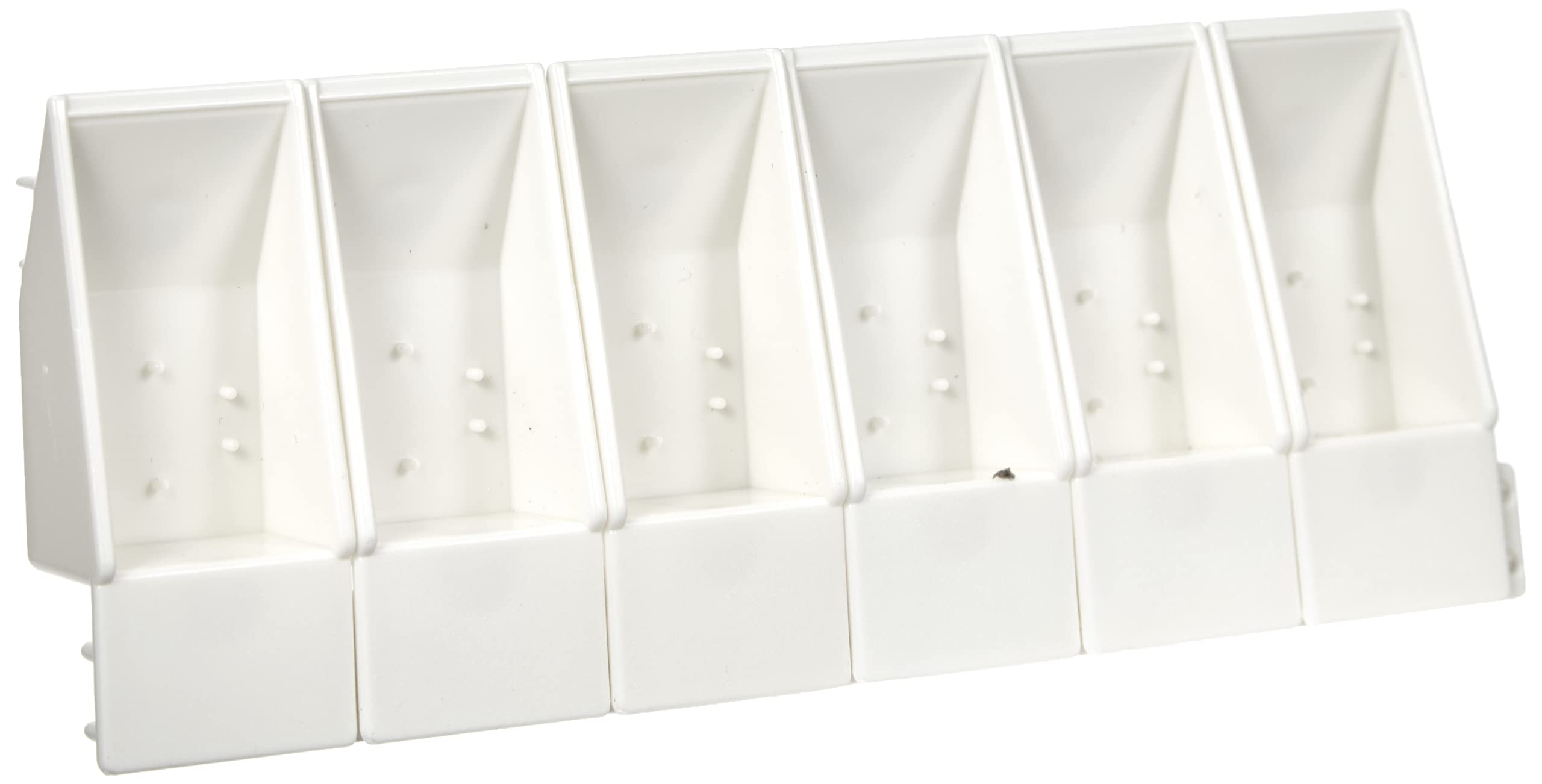 Honsell Jaxon 89015 Watercolour Bowls Magnetic 6 Empty Bowls with Magnets on The Back for Filling Yourself