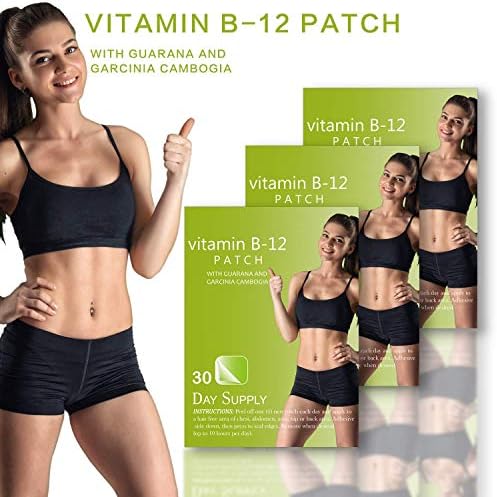 Vakabva Natural Energy Patches with Guarana and Garcina Cambogia (90 Days Supply)