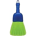 Lola Products Whisk Broom, Hand Brush, Durable Bristles, Whisks Away Dirt & Debris, Compact, Hang Hole for Easy Storage, Indoor/Outdoor, 1 Pack