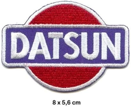 3-Pack DATSUN Nissan Vintage Cherry Sunny Laurel 280-ZX 240-ZX Japan Patch Sew Iron on Embroidered