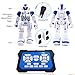 Flywind Smart RC Robot Toys for Kids, Singing Dancing Gesture Sensing Remote Control Robot Toy for Boys Girls Kids, Intelligent Programmable Led Humanoid Robot, Robot Toys for 4 5 6 8 Year Old, Bluethumb 1