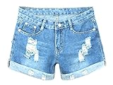 Generic Womens Casual Loose Fit High Rise Jeans Pants