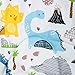 UOMNY Baby Blanket - Soft Cot Comforter Crib Baby Quilts for Boys 33x42 Inch 100% Cotton Baby Blanket Cradle Quilt Nursery Bed Blankets Throw Blanket Bed Cover Lightweight Blanket Dinosaur Pattern