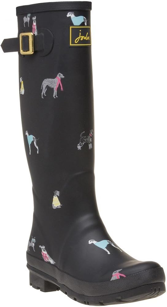 Joules Women's Wellyprint Wellington Boots Amazon.co.uk Shoes & Bags