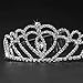 Crown Tiara, ETEREAUTY Wedding Bridal Queen Headpiece Prom Decor with Rhinestones and Comb Headband