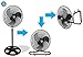 Kool-It 3 in 1 Premium Large High Velocity Industrial Black Floor Fan 18