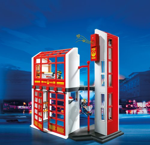 PLAYMOBIL 5361 - Feuerwehrstation mit Alarm – Bild 3