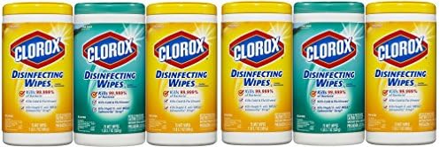 Clorox Disinfecting Wipes Value Pack, Fresh Scent and Citrus Blend qOrMzU, 2Pack (225 Count)