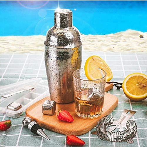 NXYJD Bartender-Kit 22pcs Cocktail-Shaker-Bar-Set Anfänger Bartender-Tools Kit Bartending-Tools – Bild 5