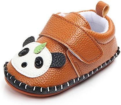 Lidiano Infant/Toddler Baby Non Slip Rubber Soft Sole Cartoon Walking Slip on Shoes Home/Outdoors