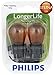 Philips 3757NA LongerLife Miniature Bulb, 2 Pack