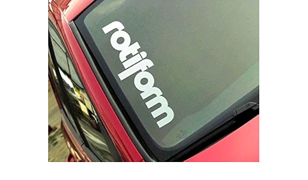 SUPERSTICKI® rotiform Windshield Side Pegatinas Decal Fondo ...