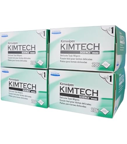 Kimtech 34256 15-Box/Carton 140-Sheet/Box Kimwipes 14-7/10 in. x
